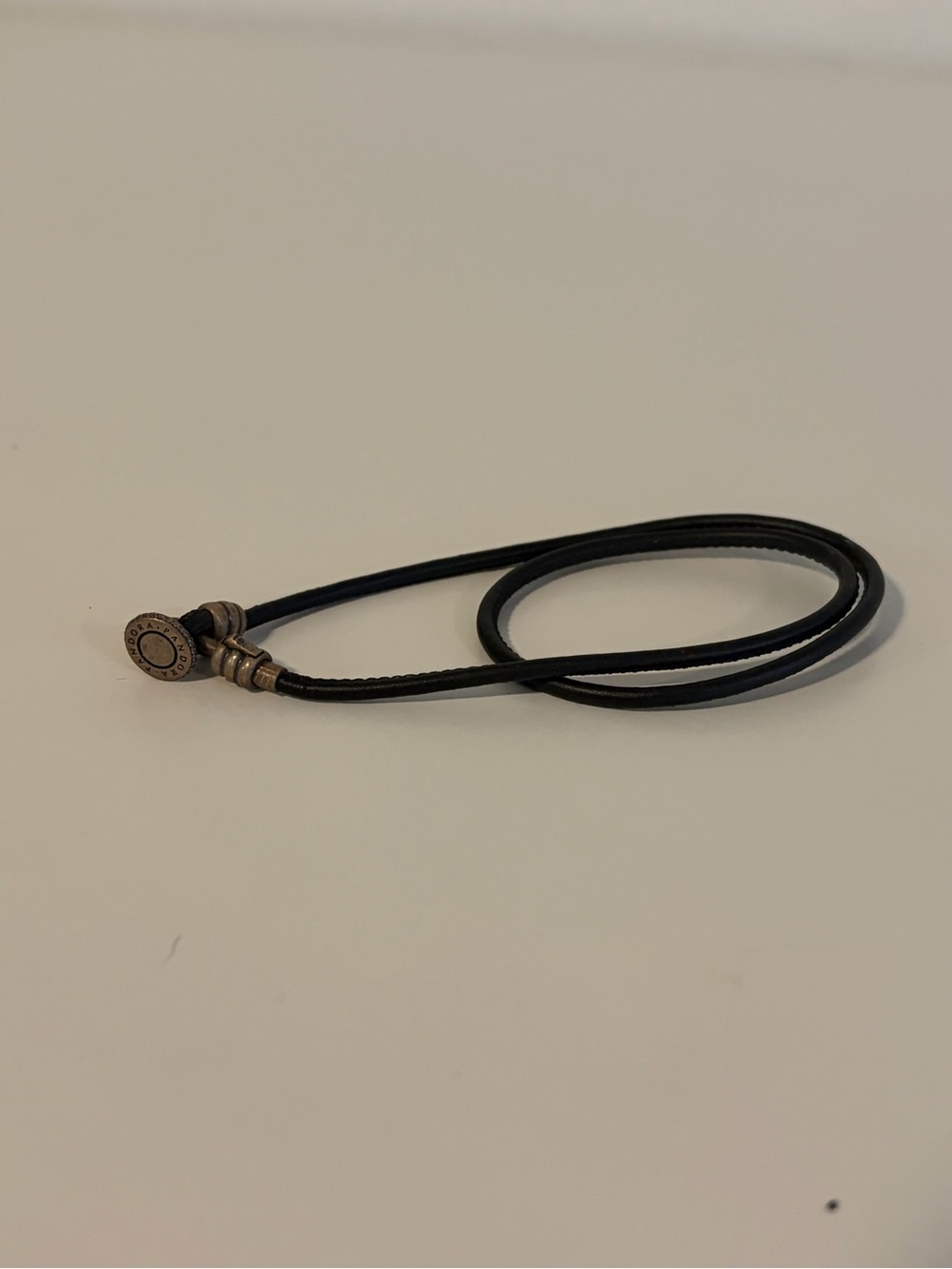 Pandora Black Leather Bracelet
